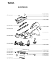 Схема №1 GV8980Z0/23 с изображением Фиксатор для утюга (парогенератора) Tefal CS-00131043