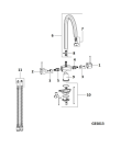 Схема №1 MC2BH (F077679) с изображением Другое для смесителя Indesit C00290094