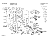 Схема №1 SMS6082 с изображением Панель для электропосудомоечной машины Bosch 00282283