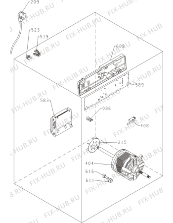 Взрыв-схема стиральной машины Gorenje D622CM (378351, SP10/110) - Схема узла 04