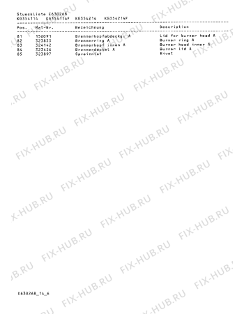 Схема №6 KG354214AU с изображением Дюза для электропечи Bosch 00156283
