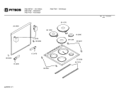 Схема №3 C7605P с изображением Ремкомплект для плиты (духовки) Bosch 00298721
