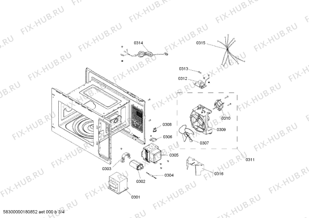 Схема №4 P1MCB85GL5 с изображением Панель управления для свч печи Bosch 11002737