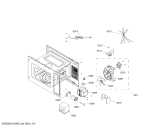 Схема №4 P1MCB85GL5 с изображением Дверь для микроволновой печи Bosch 11002298