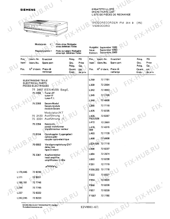 Схема №6 FM3149 с изображением Пружина для жк-телевизора Siemens 00727653