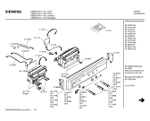 Схема №6 HB66E54CC с изображением Панель управления для духового шкафа Siemens 00357800