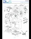 Схема №1 ECP3120 с изображением Обшивка для кофеварки (кофемашины) DELONGHI 5913218021