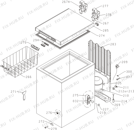 Схема №1 FH9143W (166920, ZS1406) с изображением Покрытие для холодильника Gorenje 154963