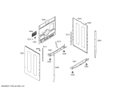 Схема №4 HLN423020E с изображением Стеклокерамика для электропечи Bosch 00244235