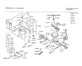 Схема №4 0730302698 GS215/1 с изображением Панель для электропосудомоечной машины Bosch 00118300