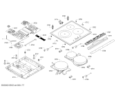 Схема №5 HCE857921F с изображением Стеклокерамика для электропечи Bosch 00711044
