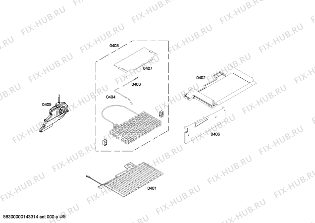 Схема №5 SK270239S с изображением Поднос для холодильника Bosch 00361527