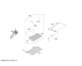 Схема №5 RB272351 с изображением Контейнер для холодильной камеры Bosch 00645978