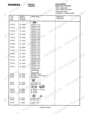 Схема №36 FM628Q4 с изображением Сервисная инструкция для жк-телевизора Siemens 00535344