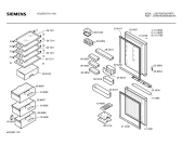 Схема №3 KG35E97 с изображением Дверь для холодильной камеры Siemens 00234937