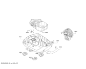 Схема №5 BGS7PRO1 Relaxx'x HomeProfessional с изображением Крышка для мини-пылесоса Bosch 12017903