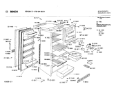 Схема №2 0700354050 KKR3620K с изображением Внутренняя дверь для холодильника Bosch 00230618