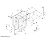 Схема №6 SHX56B02UC с изображением Внешняя дверь для посудомойки Bosch 00239315
