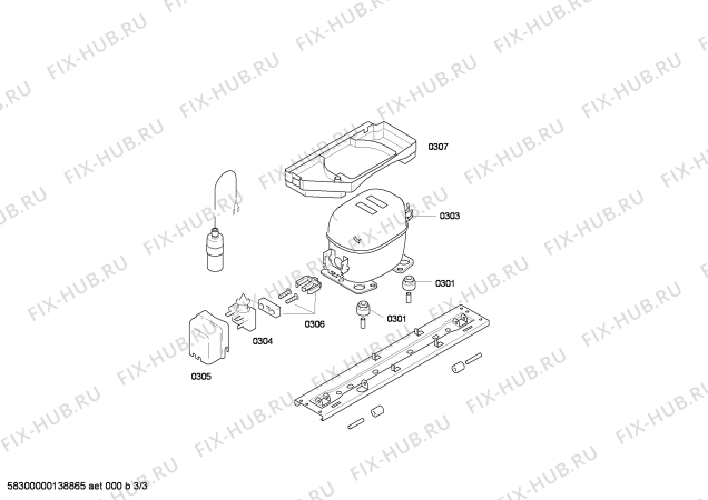 Схема №2 KSK38V50 с изображением Дверь для холодильной камеры Bosch 00248108