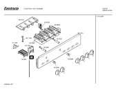 Схема №4 CH13750 с изображением Панель управления для духового шкафа Bosch 00361416