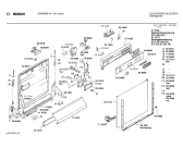 Схема №2 SMS6088 с изображением Панель для электропосудомоечной машины Bosch 00282280