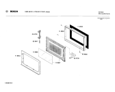 Схема №3 0750491176 HMG650B с изображением Панель для свч печи Bosch 00056776