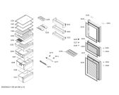 Схема №3 KGF28S28EC с изображением Поднос для холодильника Bosch 00759425