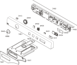 Схема №1 W6568 W (502214, WM70.1) с изображением Декоративная панель для стиральной машины Gorenje 502520