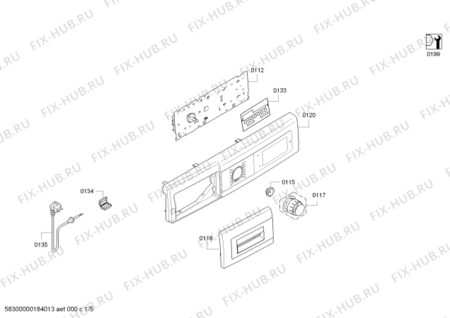 Схема №3 WLT20460BY, Serie 6 с изображением Шланг для стиральной машины Bosch 00628370
