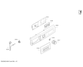 Схема №3 WLT24460OE, Serie 6 с изображением Панель управления для стиральной машины Bosch 11007470