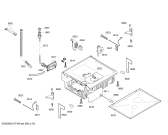 Схема №6 VVD54S01EU с изображением Передняя панель для посудомойки Bosch 00644851