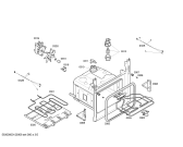 Схема №2 HB43T540E Horno siemens indep.multf.inox reloj ec3 с изображением Набор кнопок для духового шкафа Siemens 00422867