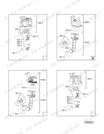 Схема №4 GSXP 6143 TR с изображением Микромодуль для посудомойки Whirlpool 480140102937