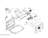 Схема №6 HEN760640 с изображением Панель управления для электропечи Bosch 00449817