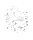 Схема №1 MWD 207/ SL с изображением Запчасть для микроволновой печи Whirlpool 480120101446