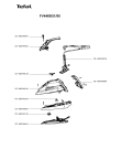 Схема №1 FV4480G0/90 с изображением Ручка для электропарогенератора Tefal CS-00098915