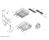 Схема №5 SGS44E42EU с изображением Панель управления для посудомойки Bosch 00660042