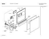 Схема №6 SGU8435 Exclusiv с изображением Передняя панель для посудомойки Bosch 00357941