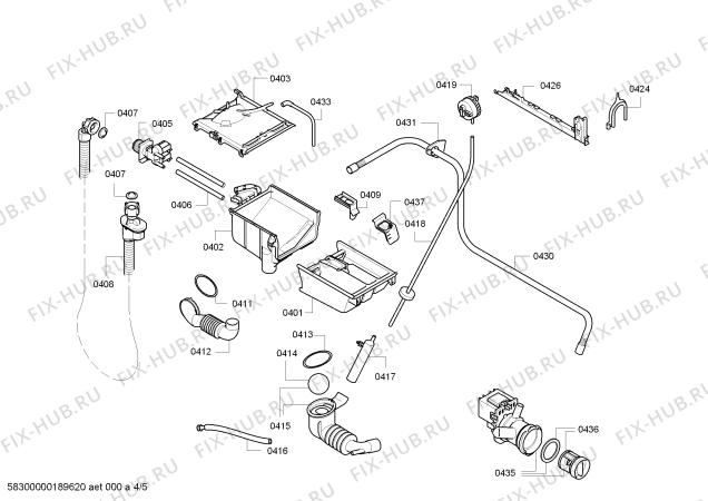 Схема №3 WAE283E25 Edition 25 с изображением Панель управления для стиралки Bosch 11007184