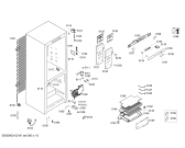 Схема №3 KGH34X63GB с изображением Дверь для холодильника Bosch 00246900