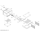 Схема №10 PC484GGEBS с изображением Поднос для плиты (духовки) Bosch 00641149