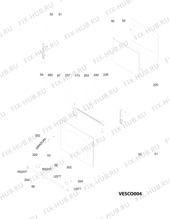 Схема №2 I6V85A4VWSE (F085232) с изображением Подставки для стиралки Indesit C00306029