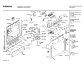 Схема №4 SN58550 с изображением Панель для электропосудомоечной машины Siemens 00290438