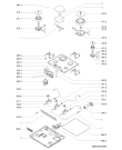 Схема №1 AKM 533/WH с изображением Амортизатор для плиты (духовки) Whirlpool 481246668747