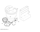 Схема №3 MUM47A1 microtronic с изображением Кабельная катушка для кухонного измельчителя Bosch 00659215