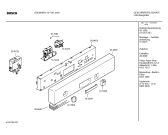 Схема №5 SGI3009EU с изображением Передняя панель для посудомойки Bosch 00356687