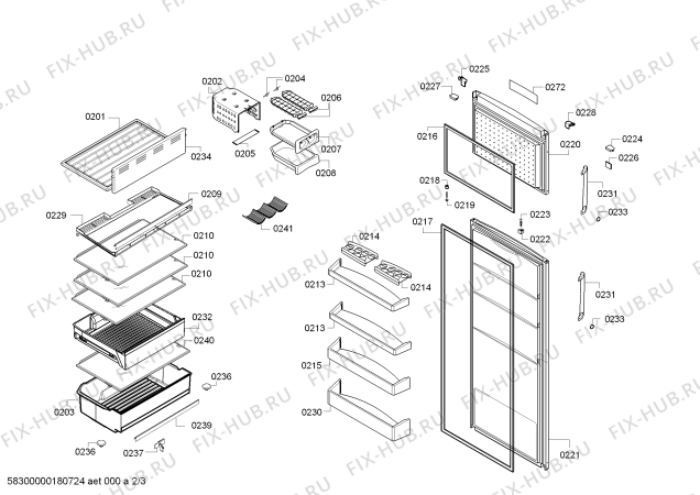 Схема №3 BD3157W2NN с изображением Конденсатор для холодильной камеры Siemens 00713326