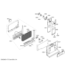 Схема №4 KG34U610FF с изображением Крышка для холодильника Bosch 00470735