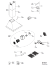 Схема №1 AKR 947 IX с изображением Блок управления для вентиляции Whirlpool 480122100221