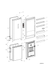 Схема №3 XI9T1OXH (F088660) с изображением Дверь для холодильника Indesit C00380599